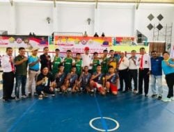 Taklukkan Koltim, Tim Sepak Takraw Pelajar Kabupaten Muna Melaju ke Babak Final