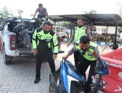 Razia Balap Liar, Polresta Amankan 15 Motor