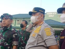 Kunjungan Kerja, Pangdam XIV/Hasanuddin Tinjau Kantor Kodim Konut