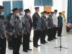 MUI Butur Dikukuhkan, Wabup Berharap Semua Pengurus Jadi Figur Teladan
