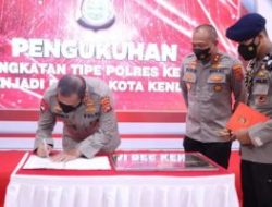 Polres Kendari Resmi Naik Status Jadi Polresta