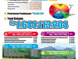 Pemdes Lasori Buat Lampu Jalan Gunakan APBDes 2022