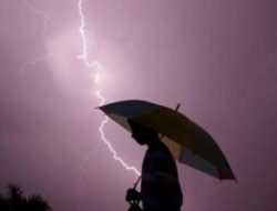 Hujan Lebat Disertai Guntur dan Angin Kencang Berpotensi Terjadi di Beberawa Wilayah Sultra