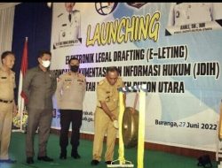 Pemkab Butur Launching E-Leting JDIH