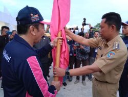 Pj Wali Kota Resmi Melepas Kontingen Menuju Porprov XIV