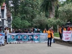 Aliansi Mahasiswa Sultra Gelar Aksi Solidaritas Masyarakat Sumbawa Barat