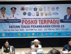 PPKM Dicabut, Kegiatan Satgas Covid-19 di Sultra Tetap Berlanjut