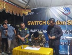 Lagi!!!, PT ANTAM Tbk UBPN Kolaka Kembali Serahkan Bantuan 110 Titik LPJU ke Pemda Kolaka