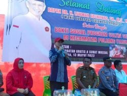 Wagub Tinjau Pelaksanaan Bakti Sosial Program Sultra Sehat di Bombana
