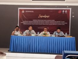 KPU Butur Sosialisasikan Dapil dan Alokasi Kursi DPRD Pemilu 2024 ke Parpol