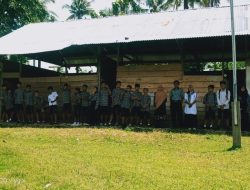 Pemkab Muna Kurang Perhatian, SMPN 2 Maligano Dibangun secara Swadaya Masyarakat