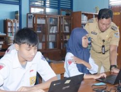 Pastikan Berjalan Lancar, Asmawa Pantau Proses USBD di Sejumlah Sekolah