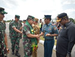 KSAD Jenderal TNI Dudung Tinjau Lokasi Pembangunan Markas Penerbad di Konut