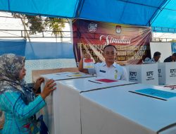 KPU Kota Kendari Lakukan Simulasi Pemungutan Suara