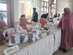 Beri Pemahaman Cara Memilih, KPU Butur Gelar Simulasi Pemungutan Suara