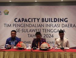 Tingkatkan Kinerja Pengendalian Inflasi, TPID Se-Sultra Ikuti Capacity Building
