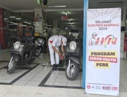 Peringati HPN, Astra Motor Gelar Service Gratis bagi Wartawan