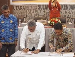 BWS Sulawesi IV Serahkan Prasarana Mata Bondu pada PDAM Kota Kendari