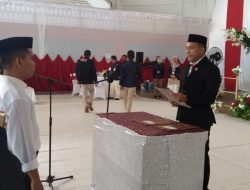 Lantik 450 PPS, Ketua KPU Muna Berpesan agar Kerja Profesional dan Berintegritas