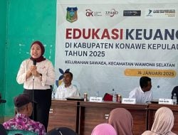 Awal Tahun 2025, OJK Edukasi 3 Kabupaten di Sultra