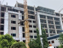 Progres Pembangunan Kantor Gubernur Sultra Capai 75%