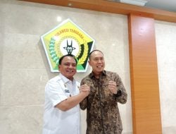 Andi Sumangerukka Silaturahmi dengan Pj Gubernur Sultra