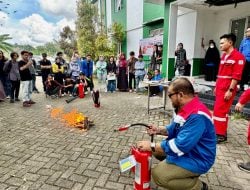 Peringati Bulan K3 Nasional, Pertamina Patra Niaga Regional Sulawesi Gelar Sosialisasi Penggunaan APAR