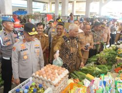 Sidak Pasar Tradisional, Kapolda Tegaskan Penimbun Bahan Pokok Bakal Ditindak