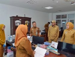 Sidak OPD, Siska Soroti Fasilitas Kerja yang Tidak Memadai