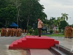 Pimpin Apel Gabungan, Asrun Lio Tegaskan Komitmen Pelayanan Publik