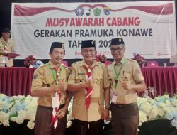 Menang Voting, Syamsul Ibrahim Pimpin Kwarcab Pramuka Konawe