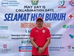 Peringatan Hari Buruh Internasional 2025 di Kendari Berlangsung Damai