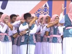 Festival Musik Bambu Warnai Peringatan HUT Kota Kendari