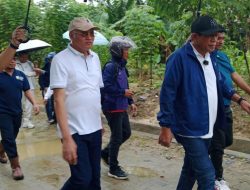 Wagub dan Sekda Sultra Tinjau Kerja Bakti Penataan Lahan Pemprov