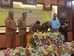 Pemkab Mubar Bersama Kejari Muna Teken MoU Penanganan Masalah Perdata dan TUN
