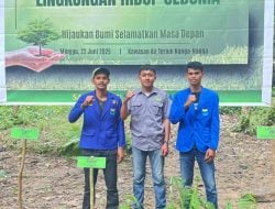 NGO EBrother dan PMII Rayon FHIL Gelar Penanaman 150 Pohon