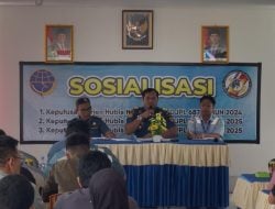 KUPP Molawe Sosialisasi KP-DJPL: Kapal Tongkang Wajib Miliki Sertifikasi Khusus