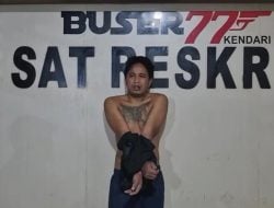 Pelaku Pembunuhan Wanita Paruh Baya di Kendari Dibekuk Polisi
