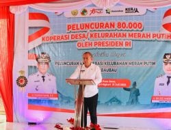 Wali Kota Baubau Launching Koperasi Merah Putih