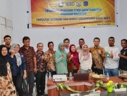 UHO Sosialisasikan Prodi S2 Akuntansi FEB di Muna